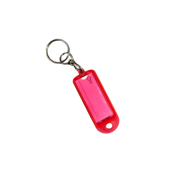 PETIT PORTE ETIQUETTE ROUGE