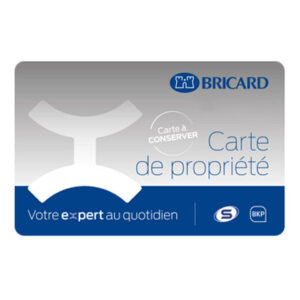 Duplicata carte Bricard